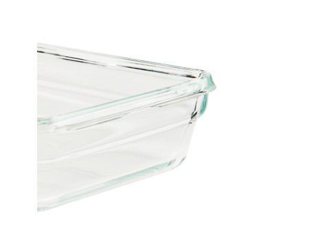 emsa Boîte de conservation CLIP & CLOSE verre, 2,0 litres