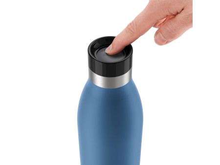 emsa Bouteille isotherme BLUDROP, 0,7 litre, aqua-blue