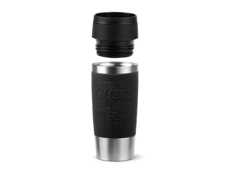 emsa Gobelet isotherme TRAVEL MUG Classic, 0,36 L., noir