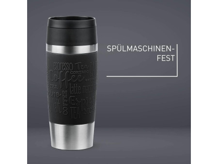 emsa Gobelet isotherme TRAVEL MUG Classic, 0,36 L., noir