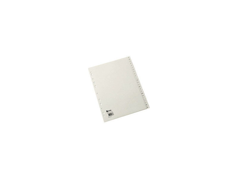 HETZEL Intercalaires en plastique, A-Z, A4 extra large