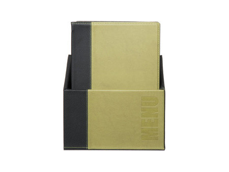 Securit Insert double face pour protège-menus, A4