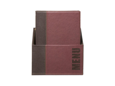 Securit Protège-menus TRENDY, A4, boîte de 20, vert