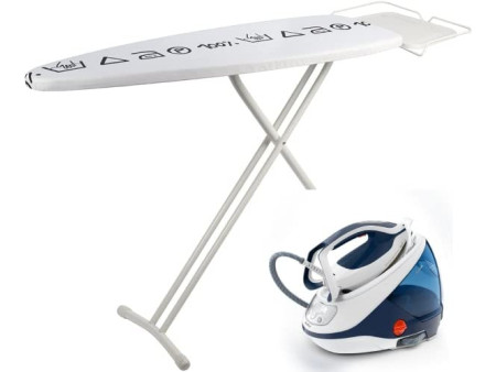 Tefal Table à repasser TI1200, blanc