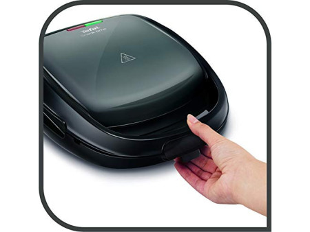 Tefal Gaufrier & croque-monsieur Snack Time 2en1 SW341B,noir
