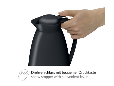alfi Pichet isotherme ECO, 1,0 litre, noir