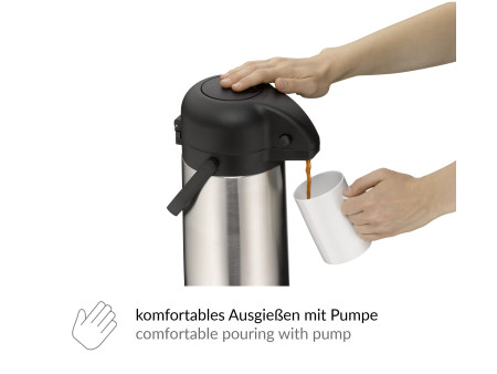 alfi Thermos TOPTHERM, 2,5 litre, acier inoxydable mat
