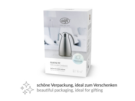 alfi Pichet isotherme GUSTO TOPTHERM, 1,0 litre, inox mat