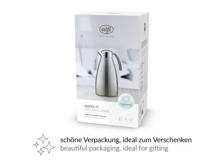 alfi Pichet isotherme GUSTO TOPTHERM, 1,5 litre, inox mat