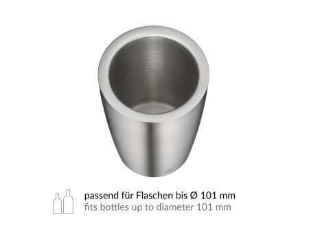 alfi Rafraîchisseur de bouteille SECCO, acier inoxydable mat
