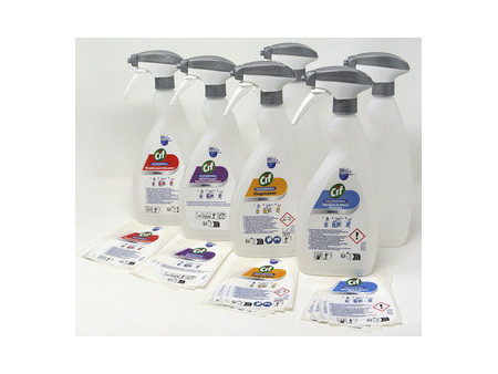 Cif Professional Set Flacon doseur, set de 6