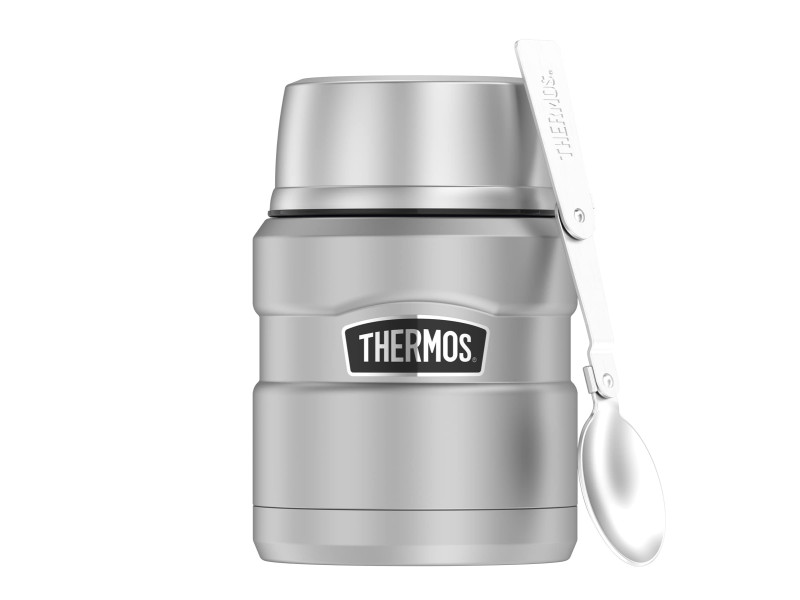 THERMOS Récipient alimentaire STAINLESS KING, 0,47 l, argent