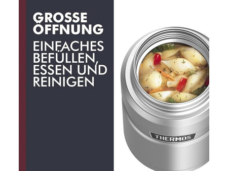 THERMOS récipient alimentaire STAINLESS KING, 0,71 litre,