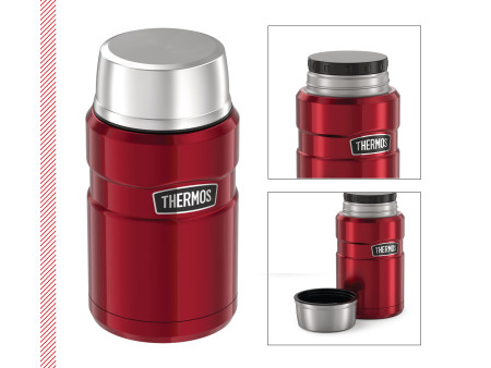 THERMOS récipient alimentaire STAINLESS KING, 0,71 litre,