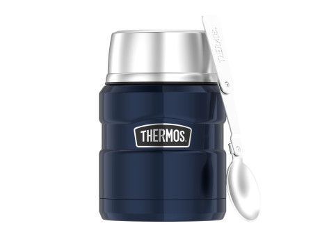 THERMOS Récipient alimentaire STAINLESS KING, 0,47 l, bleu