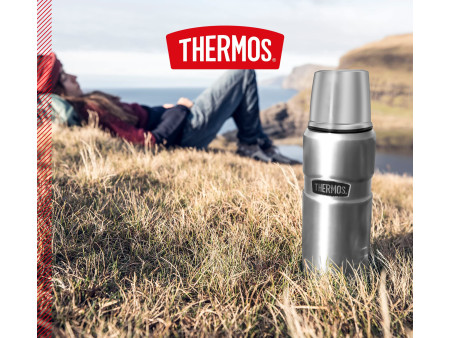 THERMOS Bouteille isotherme STAINLESS KING, 0,47 litre