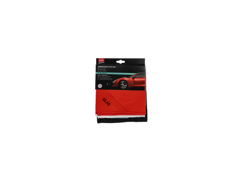 NIGRIN Performance Kit de chiffons microfibre