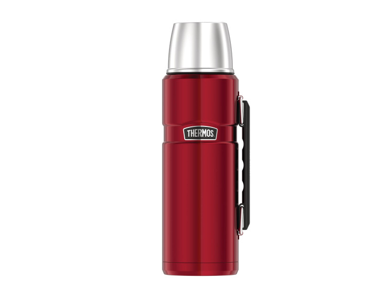 THERMOS Bouteille isotherme STAINLESS KING, 1,2 L, rouge