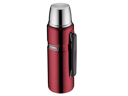 THERMOS Bouteille isotherme STAINLESS KING, 1,2 L, rouge