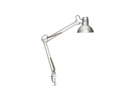 MAUL Lampe de bureau à LED MAULstudy, avec pince, blanc