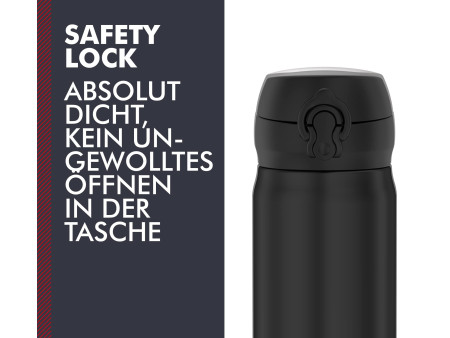THERMOS Bouteille isotherme Ultralight, 0,5 litre, noir
