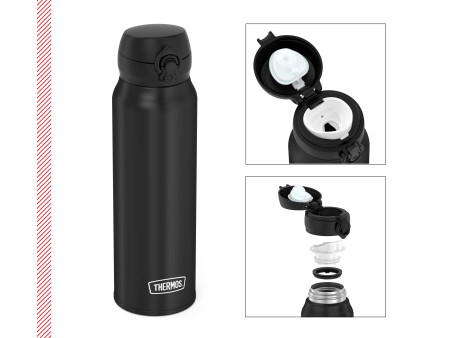 THERMOS Bouteille isotherme Ultralight, 0,75 l, noir