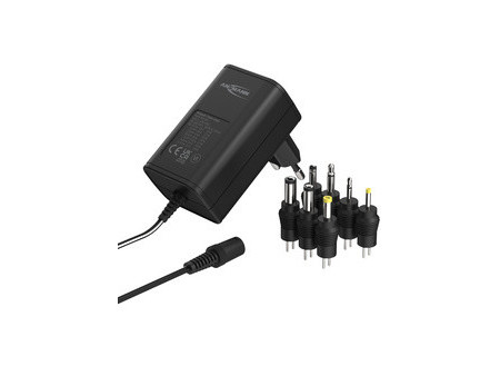 ANSMANN Bloc secteur universel APS 300, 3,6 W / 3-12 V, noir