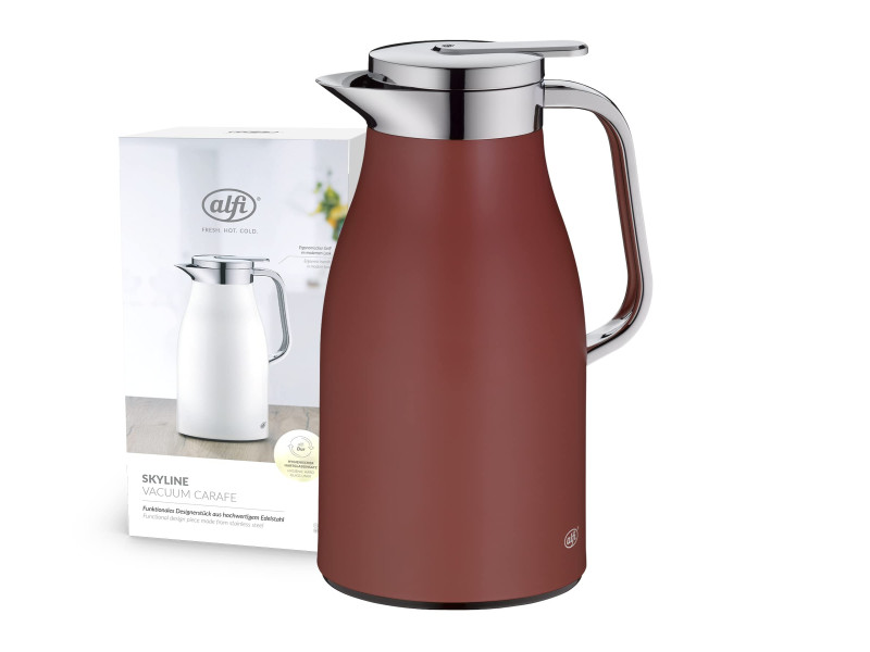 alfi Pichet isotherme SKYLINE, 1,0 litre, mediterranean red
