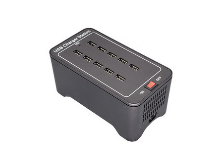 Securit Chargeur multiple MULTICHARGER, noir
