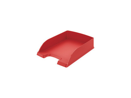 LEITZ Corbeille à courrier Plus Standard, A4, gris
