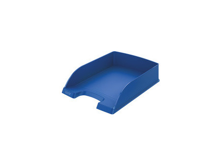 LEITZ Corbeille à courrier Plus Standard, A4, gris