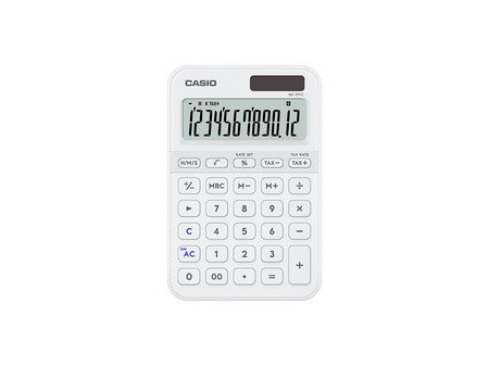 CASIO Calculatrice de bureau MS-20YC-NY, bleu marine