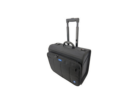 STOP Valise pour pilotes rPET SAMAR, PET recyclé, noir