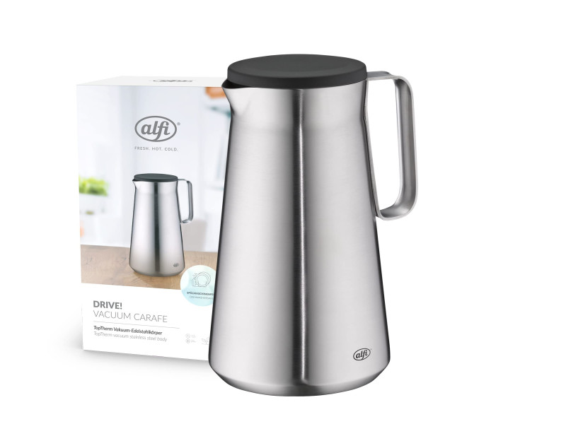 alfi Pichet isotherme DRIVE! acier inoxydable mat, 1,0 litre