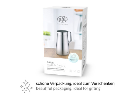 alfi Pichet isotherme DRIVE! acier inoxydable mat, 1,0 litre