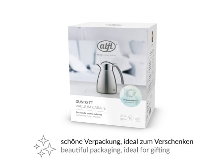 alfi Pichet isotherme GUSTO TOPTHERM acier inoxydable, 0,4 L