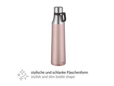 alfi Gourde isotherme CITY BOTTLE LOOP, vintage rose, 0,7 L
