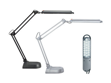 MAUL Lampe de bureau à LED MAULatlantic, socle, noir
