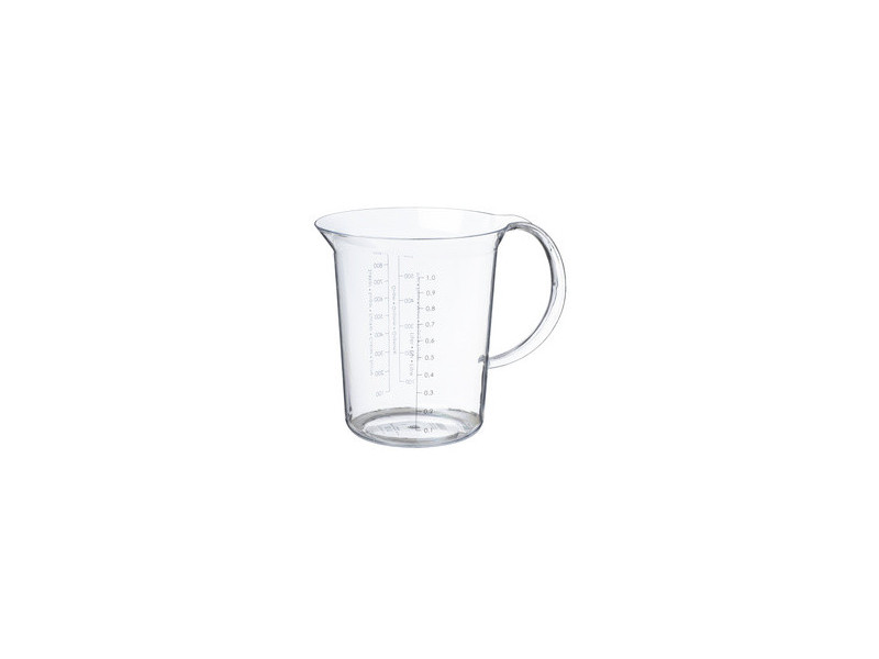 plast team Pichet mesureur 'Palermo', 1,0 litre, transparent