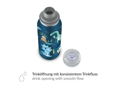 alfi Gourde isotherme KIDS ISO BOTTLE 'dino pirates', 0,35 L