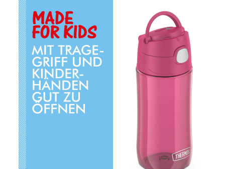 THERMOS Gourde FUNTAINER Tritan Bottle, 0,47 L, rose