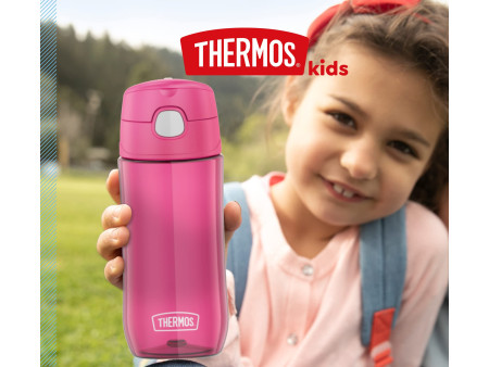 THERMOS Gourde FUNTAINER Tritan Bottle, 0,47 L, rose