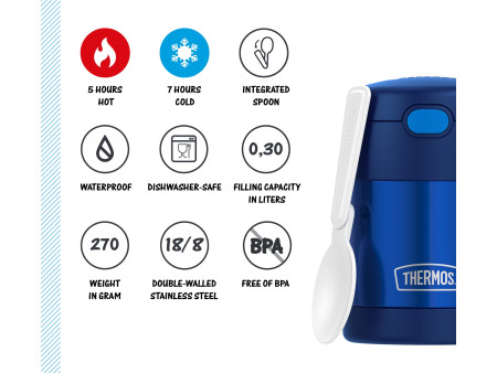 THERMOS Récipient alimentaire FUNTAINER Food Jar, bleu