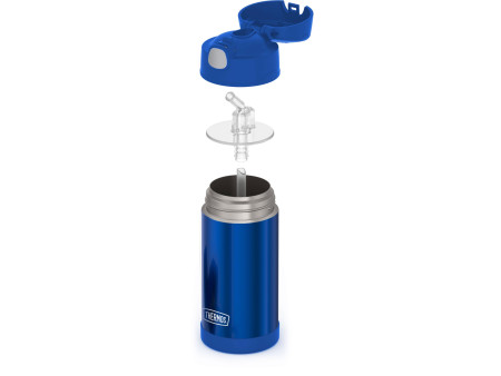 THERMOS Gourde isotherme FUNTAINER Straw Bottle, bleu