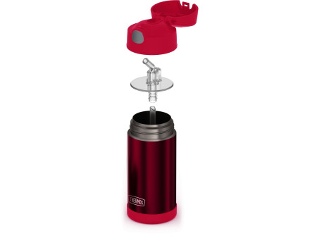 THERMOS Gourde isotherme FUNTAINER Straw Bottle, rose