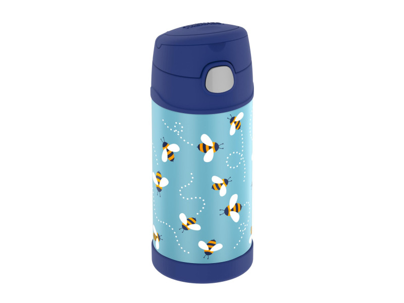 THERMOS Gourde isotherme FUNTAINER Straw Bottle, abeilles