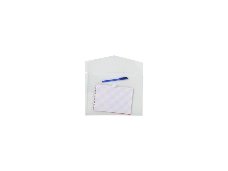 EXACOMPTA Pochette à documents, A4, PP, transparent
