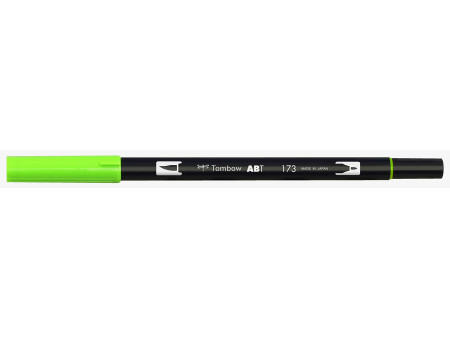 Tombow Feutre double pointe DUAL BRUSH PEN ABT, willow green