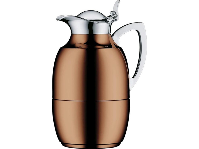 alfi Pichet isotherme JUWEL, 1,0 litre, inox plaqué, cuivre