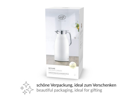 alfi Pichet isotherme SKYLINE, 1,5 litre, coconut white mat
